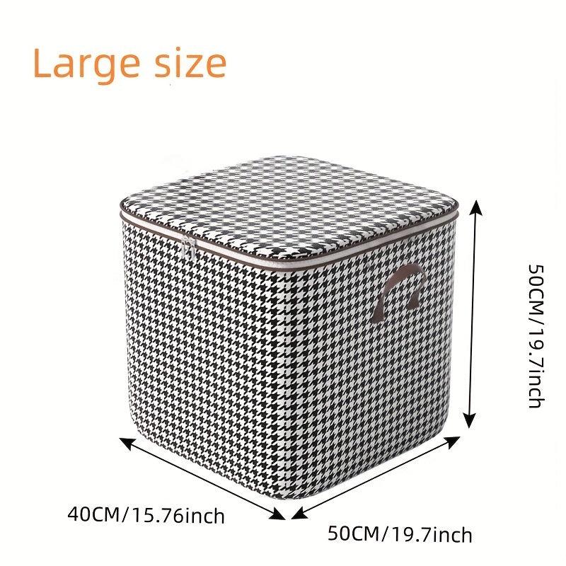 Thousand Bird Grid Pattern Comforter Storage Bag