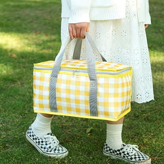Large Capacity Outdoor Picnic Bag Insulation Portable Waterproof Lunch Bag