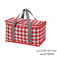 Large Capacity Outdoor Picnic Bag Insulation Portable Waterproof Lunch Bag