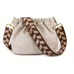 Geometric Pattern Bag Strap Vintage Adjustable Strap