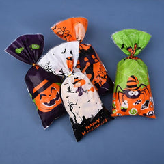 50 Pcs Halloween Candy Storage Pouch Drawstring Bags