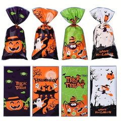 50 Pcs Halloween Candy Storage Pouch Drawstring Bags