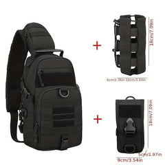 Outdoor Crossbody Bag for Camping Travel Hiking