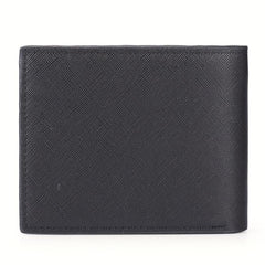 Men's Leather Money Clip Wallet Trifold Card Holder Horizontal Coin Purse