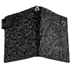 Men's Punk Rock Devil Skull Wallet