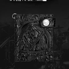 Men's Punk Rock Devil Skull Wallet