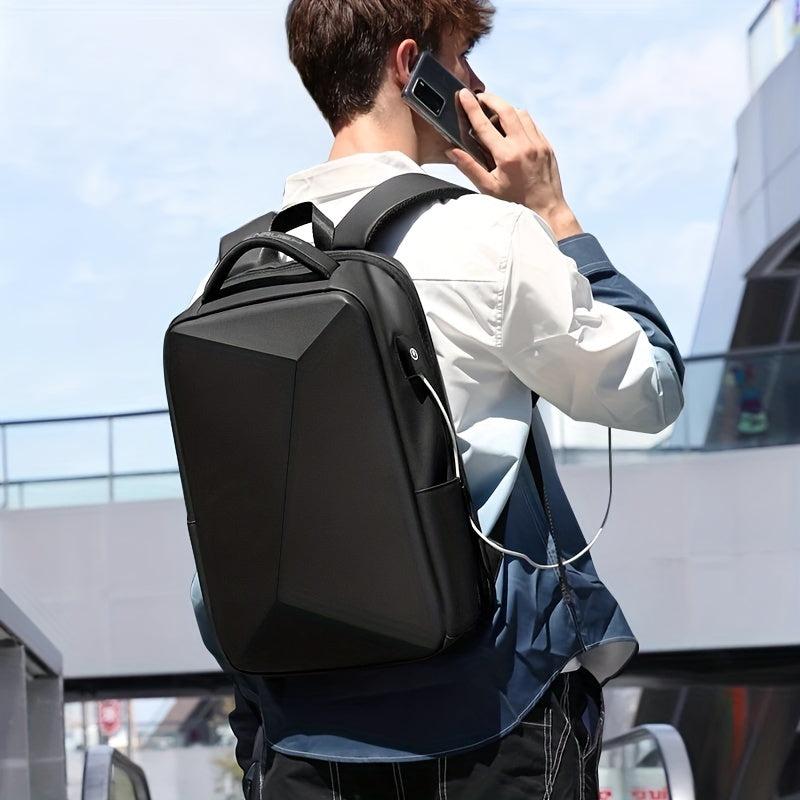 Resilver Anti-theft Passport Lock Backpack with USB Charging Port