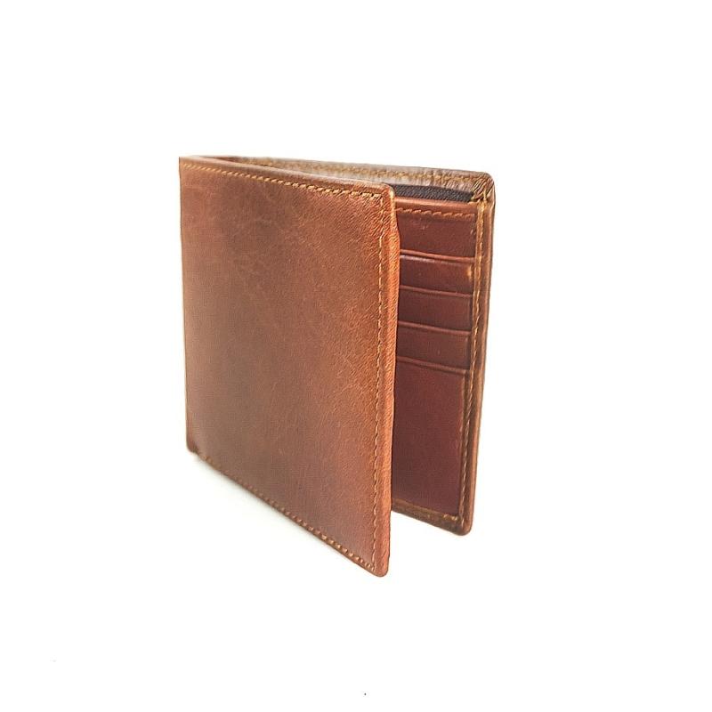 Men's Leather Wallet Money Clip RFID Blocking Card Holder Zipper Coin Pocket