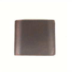 Men's Leather Wallet Money Clip RFID Blocking Card Holder Zipper Coin Pocket