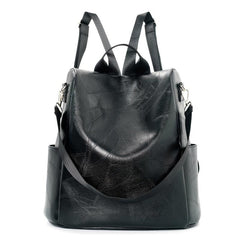 3-in-1 Multifunctional PU Leather Backpack Handbag