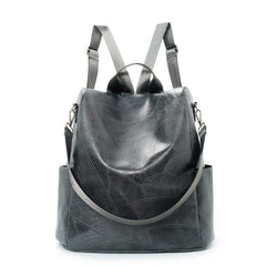 3-in-1 Multifunctional PU Leather Backpack Handbag