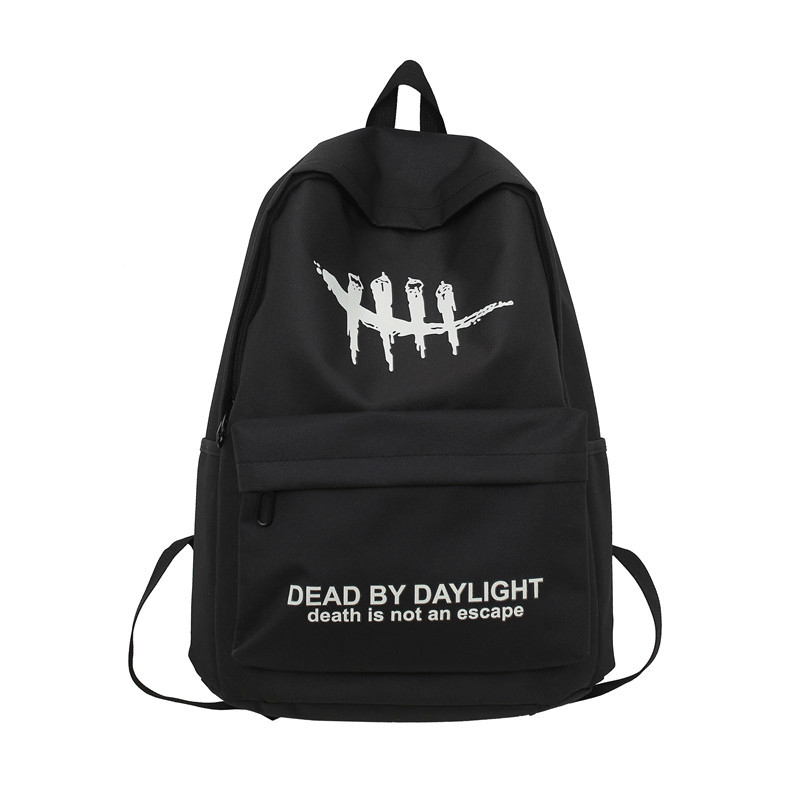 Men's Waterproof Student Backpack Luminous Travel Bag