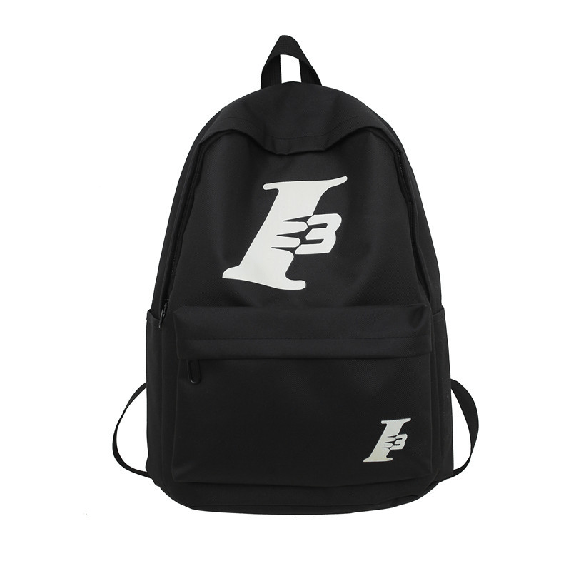 Men's Waterproof Student Backpack Luminous Travel Bag