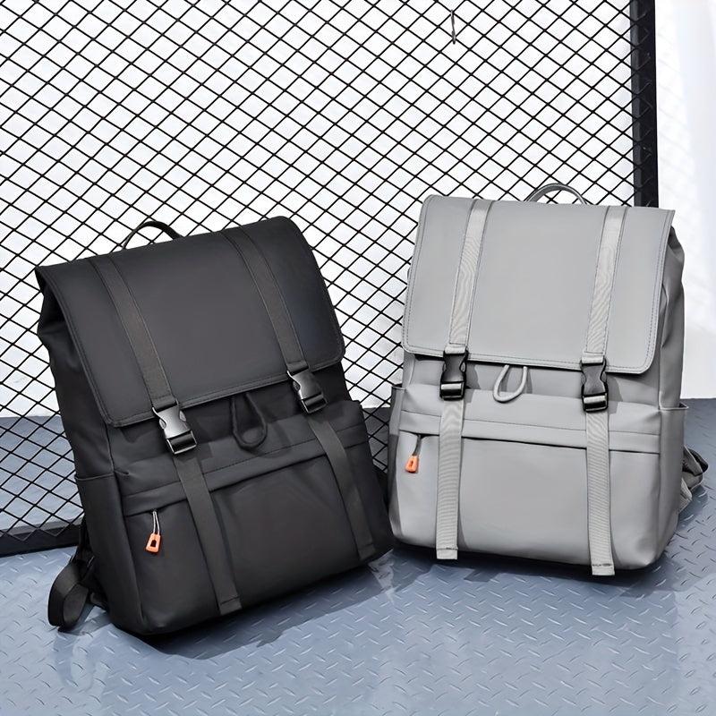 Business Laptop Backpack Black Grey