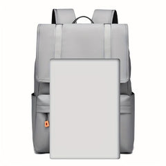Business Laptop Backpack Black Grey