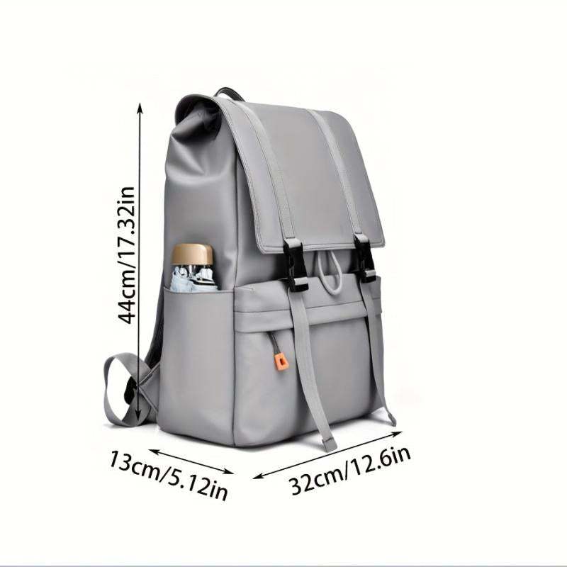 Business Laptop Backpack Black Grey