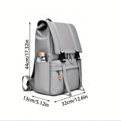 Business Laptop Backpack Black Grey