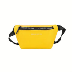 Stylish Letter Print Waist Bag-Crossbody Bag