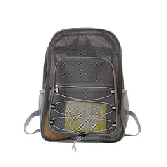 Men's Large Lightweight Mesh Backpack Outdoor Beach Bag