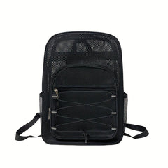 Men's Large Lightweight Mesh Backpack Outdoor Beach Bag