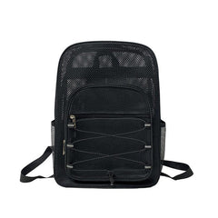 Men's Large Lightweight Mesh Backpack Outdoor Beach Bag