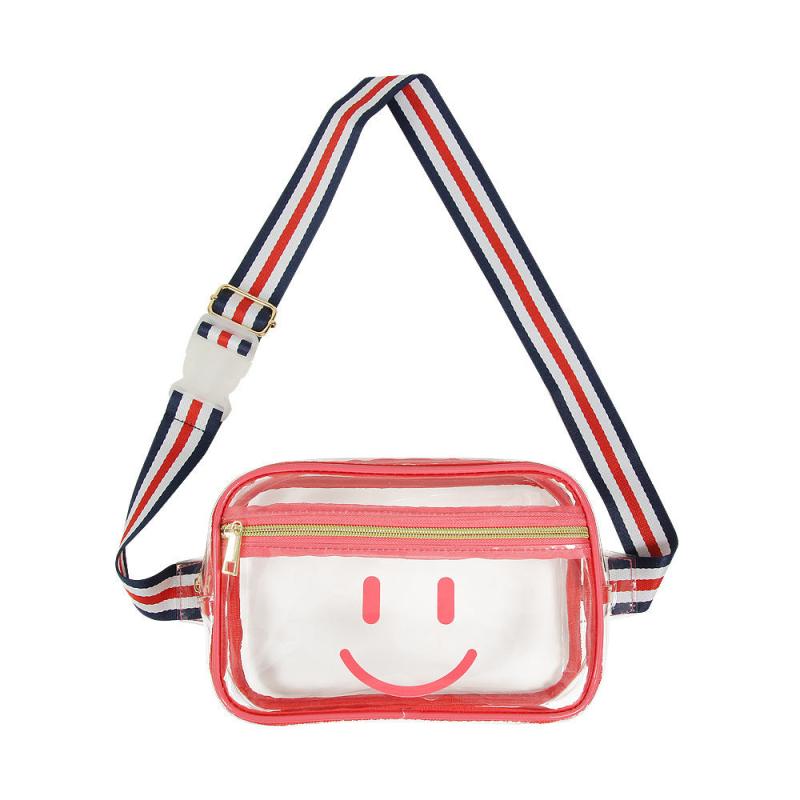 Clear PVC Waist Bag Waterproof Fanny Pack for Concert Stadium