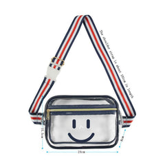 Clear PVC Waist Bag Waterproof Fanny Pack for Concert Stadium