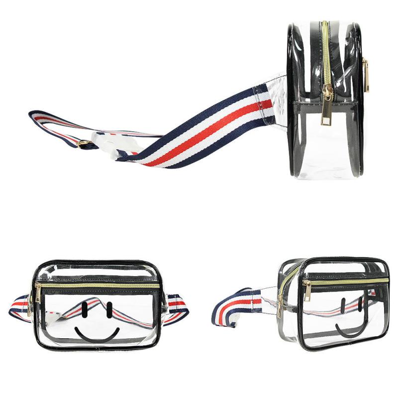 Clear PVC Waist Bag Waterproof Fanny Pack for Concert Stadium