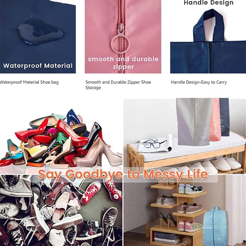Waterproof Shoes Storage Bags Foldable Large Capacity Multifunctional