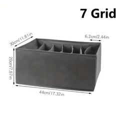 Foldable Wardrobe Clothes Organizer With Handles Drawer Organizers
