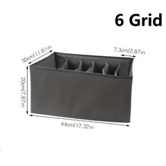 Foldable Wardrobe Clothes Organizer With Handles Drawer Organizers