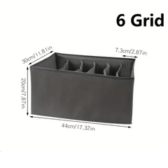 Foldable Wardrobe Clothes Organizer With Handles Drawer Organizers