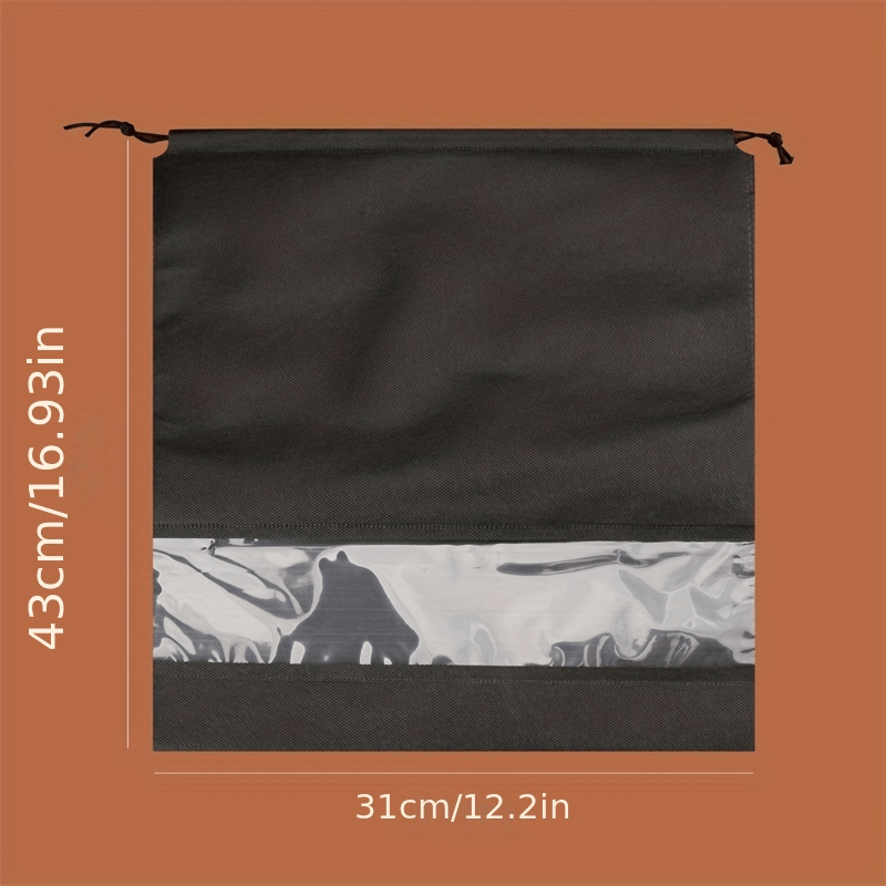 1Pcs Storage Bag Drawstring Travel Shoes Pouch Dustproof Cover