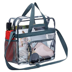 Transparent Minimalist Shoulder Bag Zipper Versatile Handbag