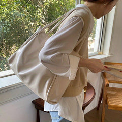 Large Capacity Women's Minimalist Tote Bag for Work