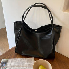 Large Capacity Women's Minimalist Tote Bag for Work