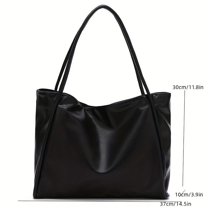 Large Capacity Women's Minimalist Tote Bag for Work