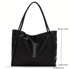 Large Capacity Women's Minimalist Tote Bag for Work
