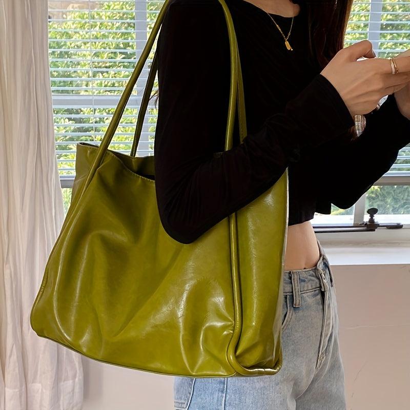 Large Capacity Women's Minimalist Tote Bag for Work