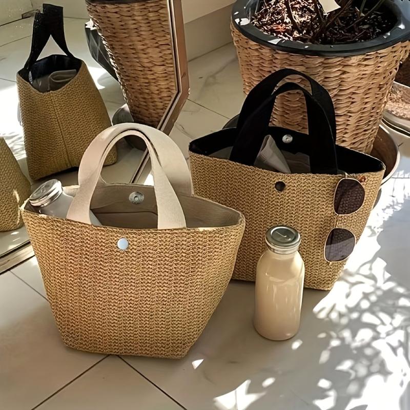 Stylish Beach Satchel Bag Lightweight Handbag For Travel