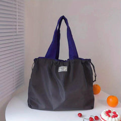 Large Capacity Shopping Tote Bag Foldable Reusable Grocery Bag