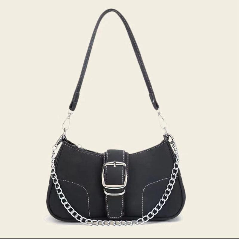 Y2K Baguette Bag Chain Crossbody Purse for Women
