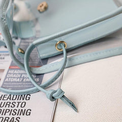 Transparent Jelly Bag PVC Crossbody Bag Mini Square Purse