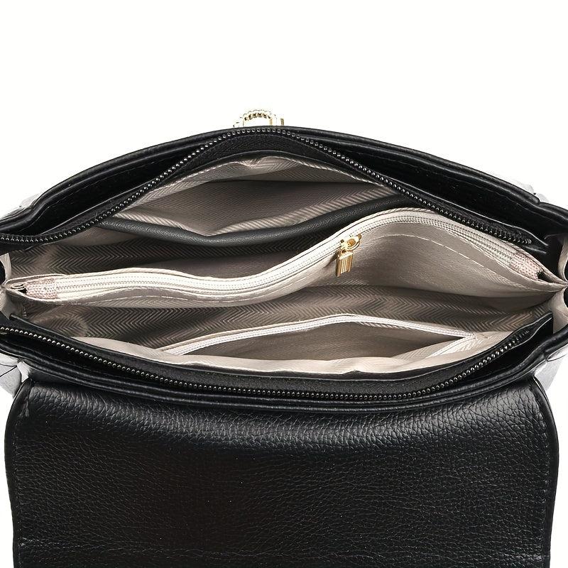 Classic Crossbody Flap Bag Versatile Shoulder Bag