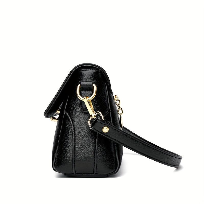 Classic Crossbody Flap Bag Versatile Shoulder Bag