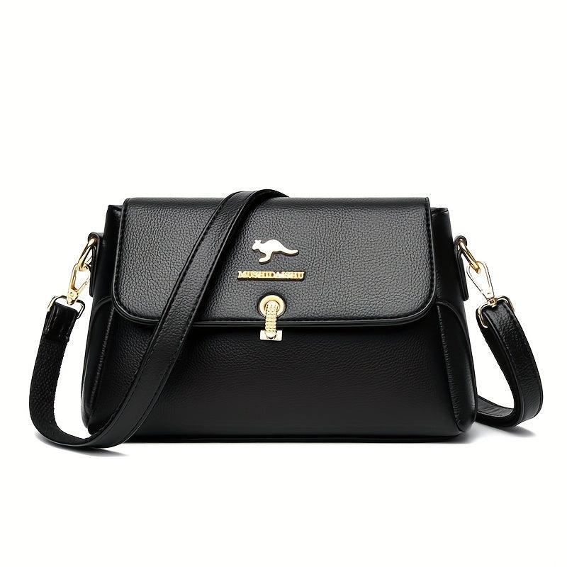 Classic Crossbody Flap Bag Versatile Shoulder Bag