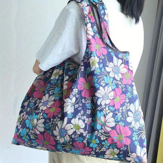 Eco Friendly Shopping Tote Bag Large Capacity Portable Reusable Grocery Bag