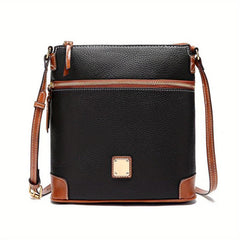 Vintage Litchi Embossed Small Tote Bags Adjustable Shoulder Strap Crossbody Bags