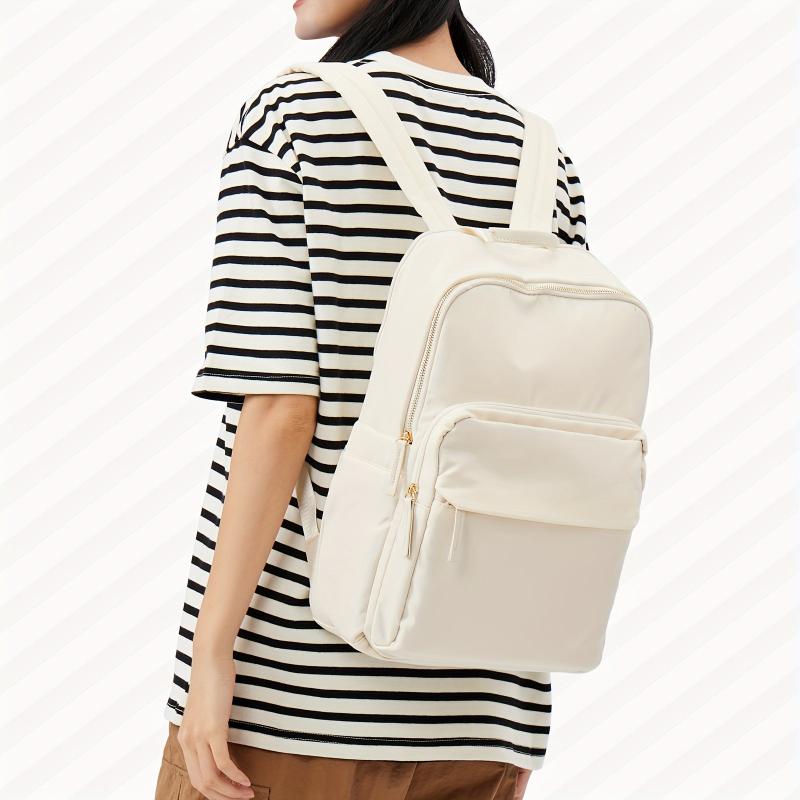 Large Capacity Laptop Backpack Preppy Back To School Daypack Casual Travel