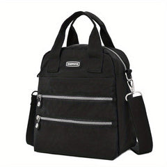 Adjustable Strap Zipper Backpack Top Handle Handbag